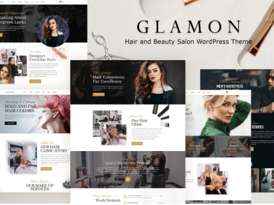 Glamon - Salon & Barber Shop Theme