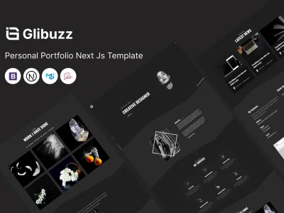 Glibuzz - Personal Portfolio Next Js Template