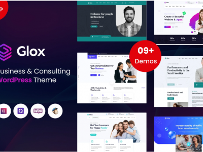 Glox - Business & Consulting WordPress Theme