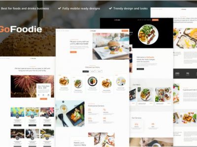 GoFoodie - Cafe & Restaurant Elementor Pro Template Kit