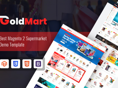 GoldMart - Modern Marketplace Magento 2 Theme