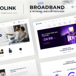 Golink - Broadband & Internet Service Provider Template Kit