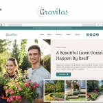 Gravitas - Garden & Landscape Design Elementor Template Kit