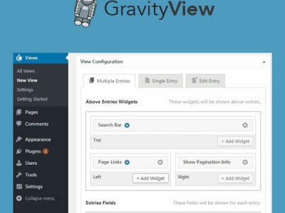 Gravity View WordPress Plugin