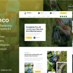Greenco – Landscaping & Gardening Elementor Template Kit