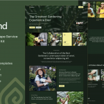 Greend - Gardening & Landscape Service Elementor Template Kit