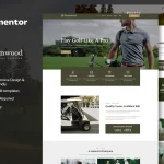 Greenwood - Golf Club & Academy Elementor Template Kit