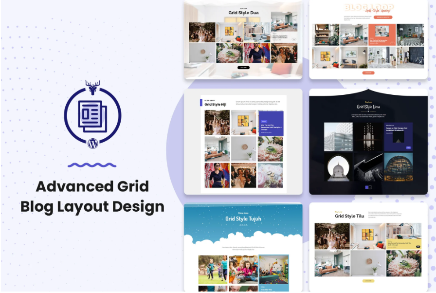 Grid Blog Layout WordPress Plugin