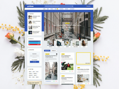 Gridbee Mag - Content Sharing WordPress Theme