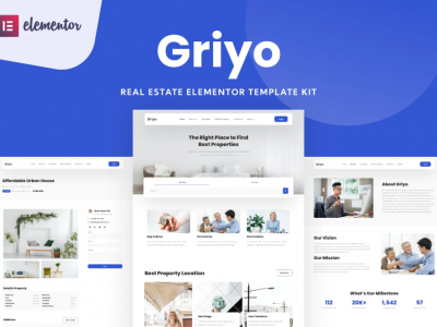 Griyo - Real Estate Elementor Template Kit