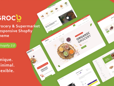 Groco - Grocery & Supermarket Shopify Theme