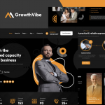 Growth Vibe - Business Consulting Elementor Pro Template Kit