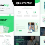 GumPay - Money Transfer & Online Payments Elementor Template Kit