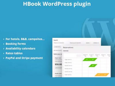 HBook – Hotel booking system – WordPress Plugin