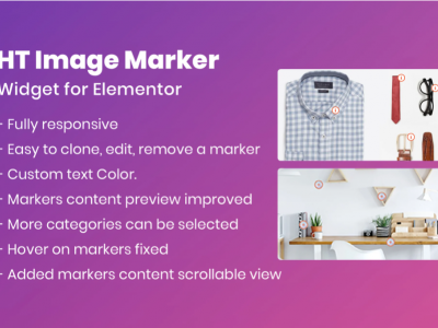 HT Image Marker for Elementor