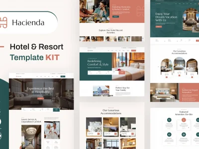 Hacienda - Hotel & Resort Elementor Template Kit