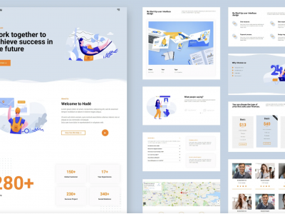 Hadé - Business Elementor Template Kit