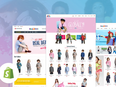 HappyChild  Multi Store Responsive Shopify Theme