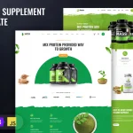Health Supplement Landing Page