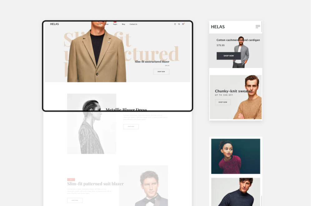 Helas - Minimal Shopify Theme