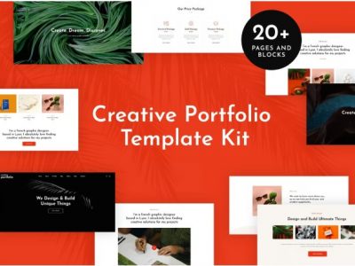 Helion - Creative Portfolio Elementor Template Kit
