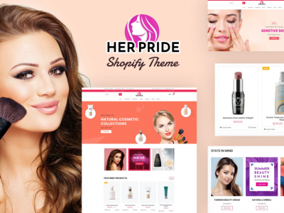 HerPride - Shopify Beauty Center, Cosmetic Shop