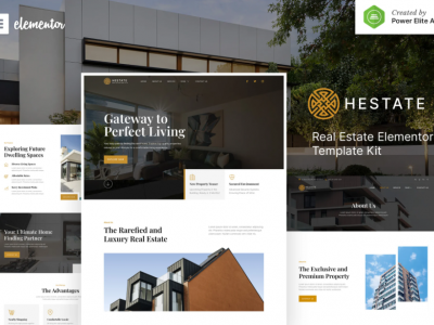 Hestate – Real Estate Elementor Template Kit