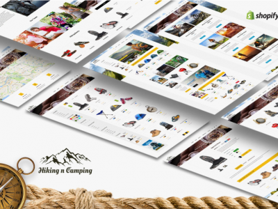 Hiking & Camping- Outdoor, Adventure Shopify Theme