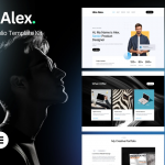 HireAlex - CV & Portfolio Elementor Template Kit
