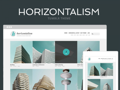Horizontalism Tumblr Theme