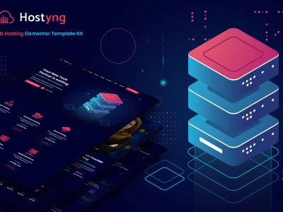 Hostyng - Web Hosting Elementor Template Kit