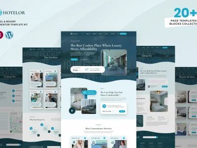 Hotelor - Hotel & Resort Elementor Pro Template Kit