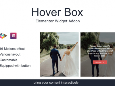 Hover Box Elementor Page Builder Addon