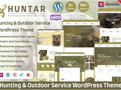 Huntar - Hunting & Outdoor WordPress Theme