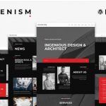 INGENISM - Architectural Design Agency Elementor Template Kit