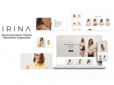 IRINA - Elementor WooCommerce Theme