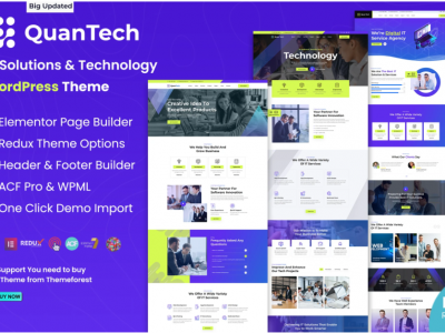 IT Solutions & Technology WordPress Theme