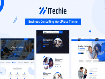 IT Solutions and Services Elementor Wp Theme