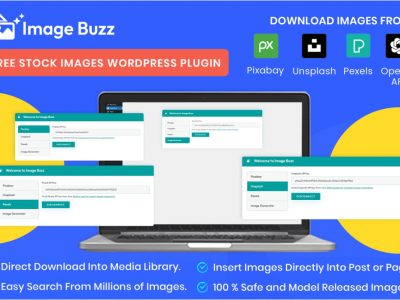 Image Buzz - Free Stock Images WordPress Plugin