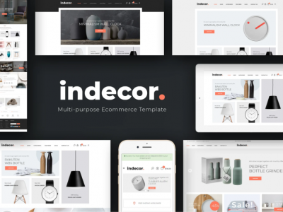 Indecor - Clean & Minimal Opencart Theme