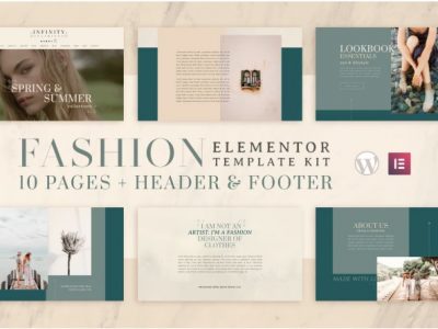 Infinity Fashion - WooCommerce Elementor Template Kit