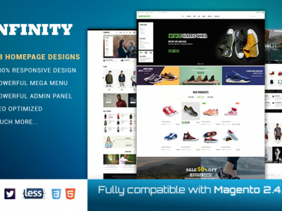 Infinity - Responsive Magento 2 Fashion Store Them