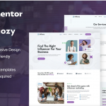 Influozy - Influencer Marketing Agency Elementor Pro Template Kit
