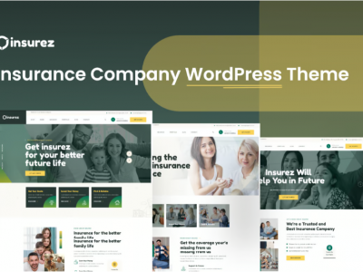 Insurez - Insurance Company WordPress Theme