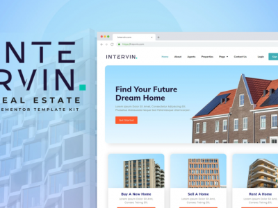 Intervin - Real Estate Elementor Template Kit