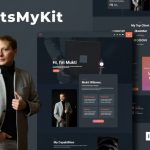 ItsMyKit - Dark Creative Portfolio Elementor Template Kit