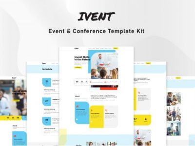 Ivent - Event & Conference Elementor Template Kit