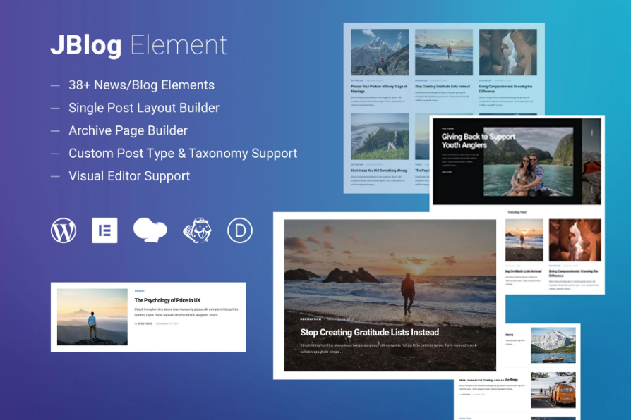 JBlog Elements - Elementor & WPBakery Add-ons
