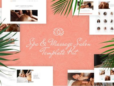 Jacqueline - Spa & Massage Salon Elementor Template Kit