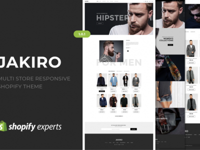 Jakiro  Multi Store Responsive Shopify Theme
